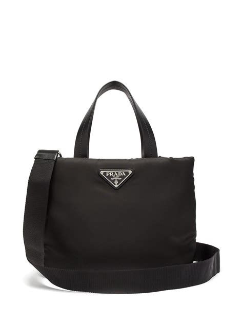 prada small nylon tote.